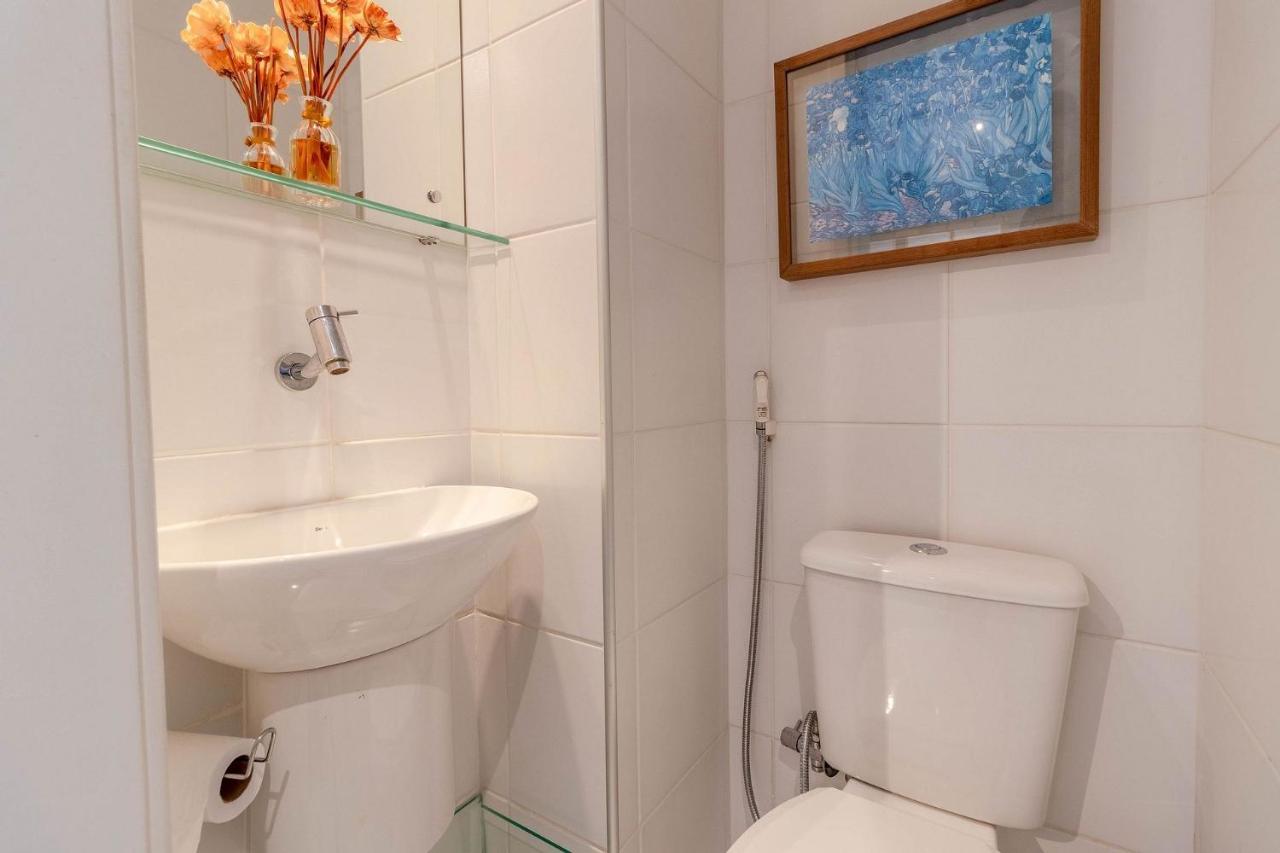 RV01 Excelente Quarto e Sala Pé na Areia, Rio Vermelho Appartamento Salvador Esterno foto