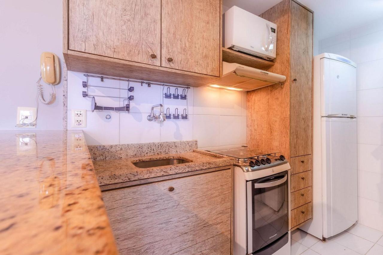 RV01 Excelente Quarto e Sala Pé na Areia, Rio Vermelho Appartamento Salvador Esterno foto